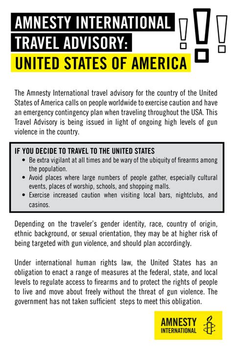 amnesty international usa|amnesty international usa warning.